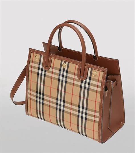 burberry brown tote|Burberry shopping tote.